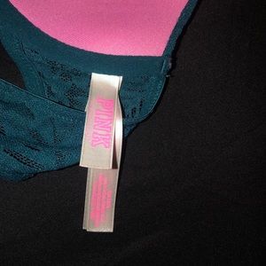 Pink bra